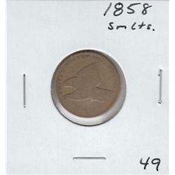1858 FLYING EAGLE CENT SMALL LETTERS