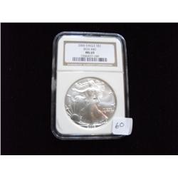 2006 MS 69 SILVER EAGLE FROM BOX 40