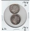 Image 1 : 2 SILVER DIMES