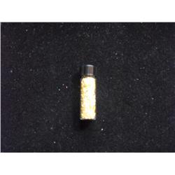 VIAL OF GOLD FLAKE