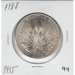 $5 SPACE SHUTTLE COMMEMORATIVE 1988