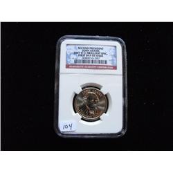 ADAMS FIRST DAY ISSUE NGC 2007