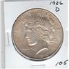 Image 1 : 1926 D SILVER PEACE DOLLAR
