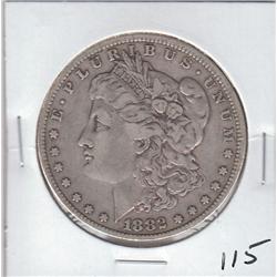 1882 SILVER MORGAN $1