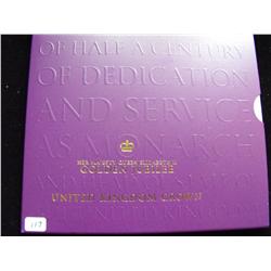 GOLDEN JUBILEE CROWN 2002 5 POUNDS