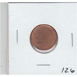 BLANK CENT PLANCHET ERROR