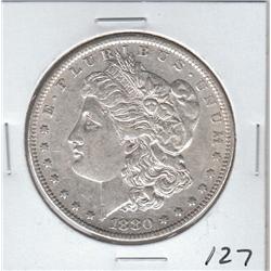 1880 O MORGAN SILVER $1