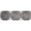 3 CHURCHILL GREAT BRITAIN 1965 COIN