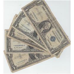 STAR NOTES 1935 & 1957 SILVER CERTIFICATES $1