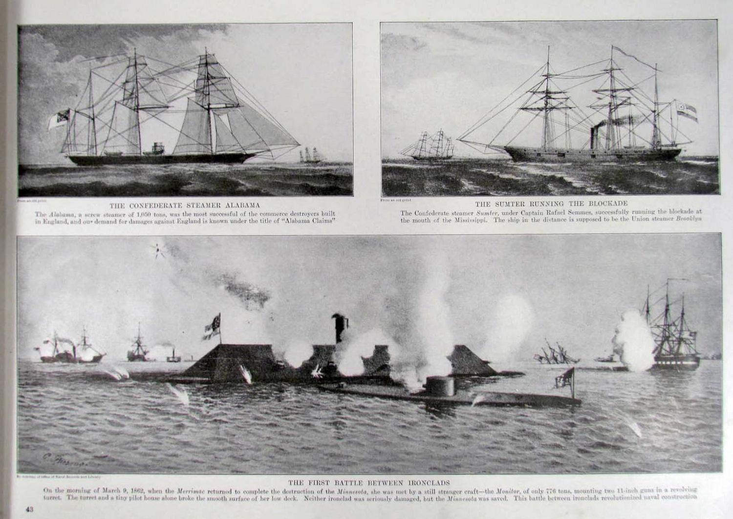 1917 "THE UNITED STATES NAVY" FROM THE REVOLUTION TO DATE