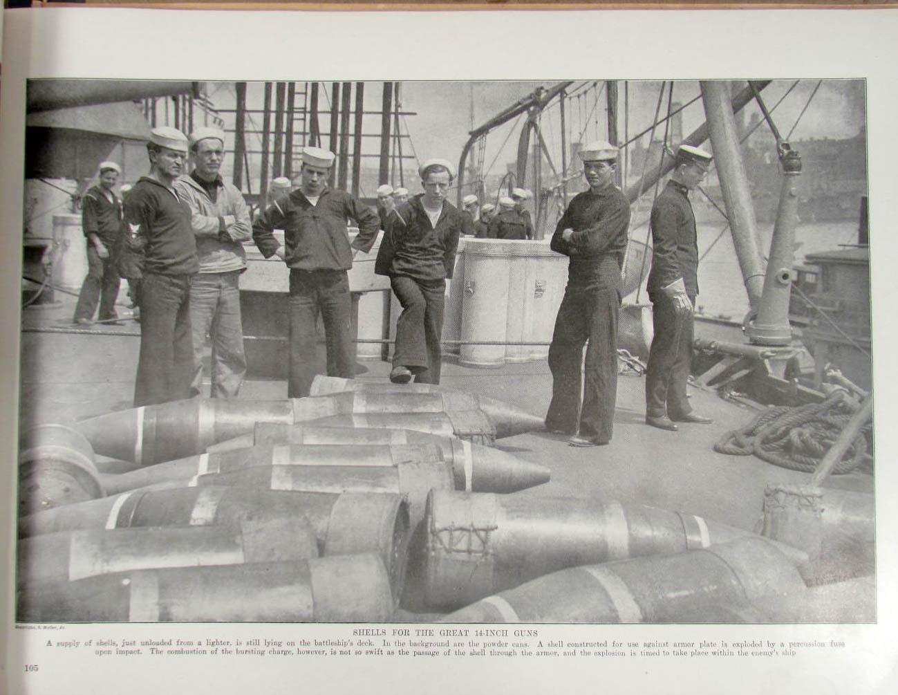 1917 "THE UNITED STATES NAVY" FROM THE REVOLUTION TO DATE