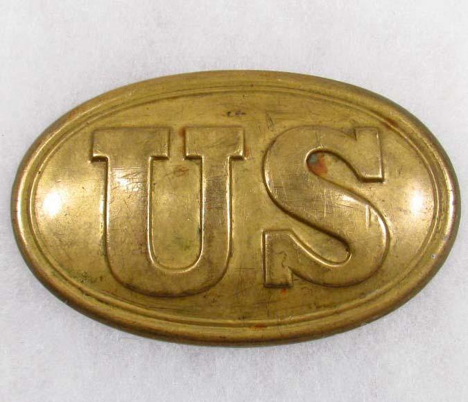 civil war union belt buckle