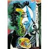 Image 1 : The Artist by Picasso Numbered Giclee 20x26 On Canvas