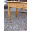 Image 3 : French Farm table with one drawer circa 1850