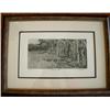 Image 1 : Whispering Woods Etching Signed and Numbered by Coleman