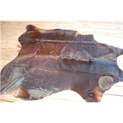 Cowhide black and brown