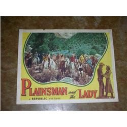 Lobby Card with war party