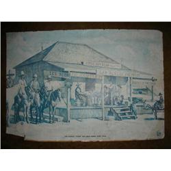 Pearl Beer Judge Roy Bean poster