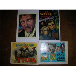 4 prints and a singned print by Rusty Cox