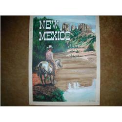 New Mexico painting by Rusty Cox