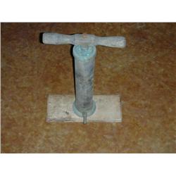 Brass hand pump