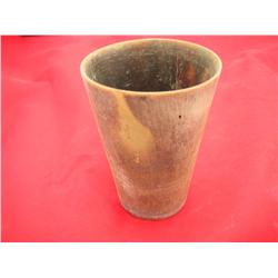 Horn beaker, hand made