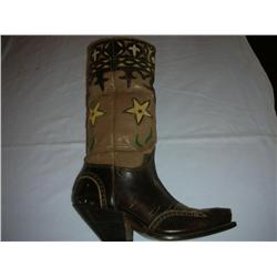 Single fancy boot A. Romero Jr. Leon Mexico