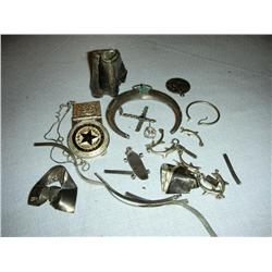 assorted jewelery, sterling etc