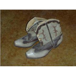 Classic wing tip boots marked 101 on ears