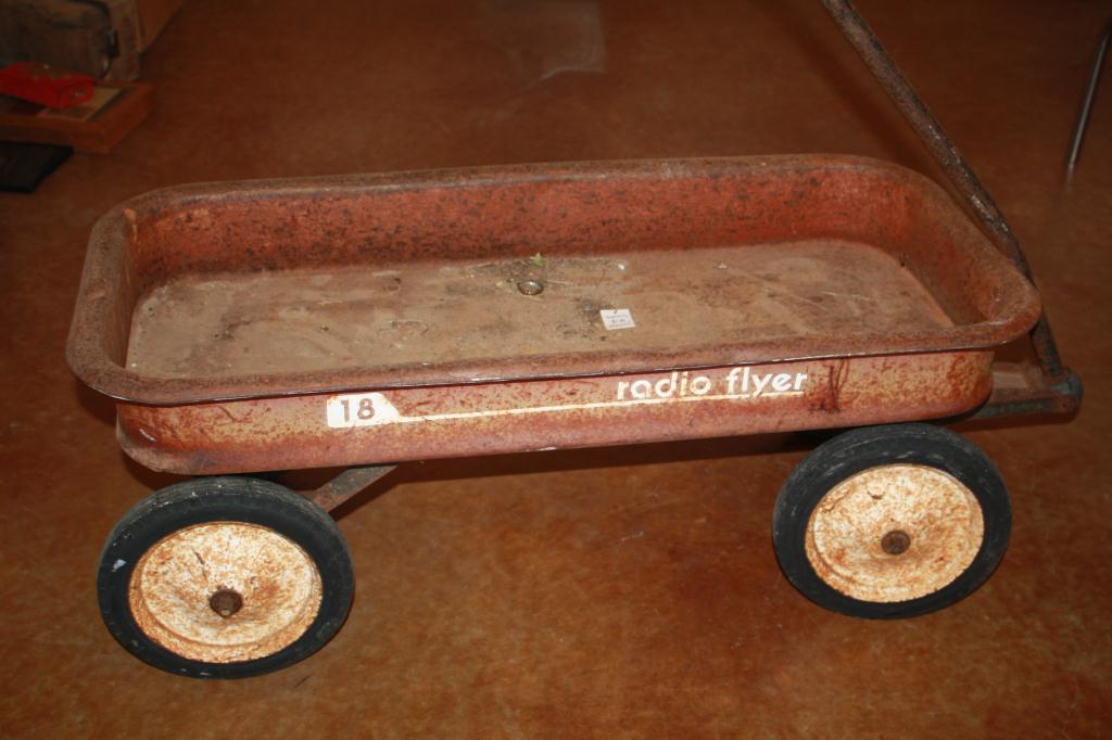 Vintage "Radio Flyer" red wagon