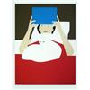 Image 2 : Signed 1970 Barnet Woman Reading Serigraph