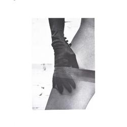 Signed Edwards Black Silk Lithograph