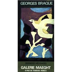 1967 Braque Affiche #102 Lithograph
