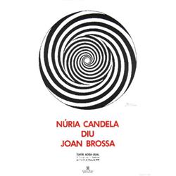 1991 Brossa Teatre Adra Gual Lithograph