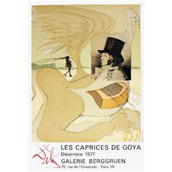 1977 Dali Les Caprices De Goya Lithograph