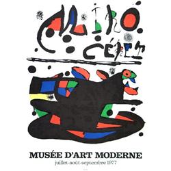 1977 Miro Ceret Lithograph