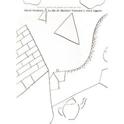 Hockney Martha's Vineyard y Otros Lugares Book