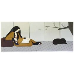 Signed 1977 Barnet Aurora Serigraph