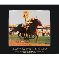 1990 Nickelback Sunday Silence & Easy Goer Poster