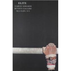 Signed Edwards Elite Offset Lithograph