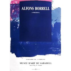 1991 Borrell Museu DíArt de Sabadell Lithograph