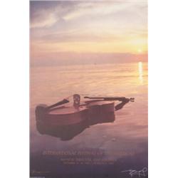 Signed Edwards Song of the Sea Offset Lithograph