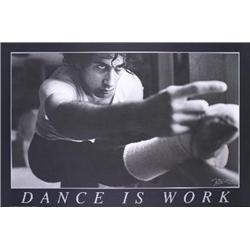 Edwards Dance is Work (horizontal) Poster