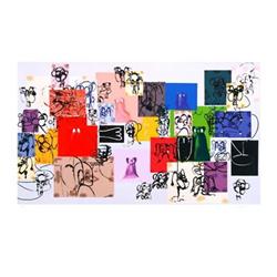 Signed 2002 Condo Paper Faces Serigraph