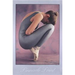 Signed Edwards Pinnacle Point Offset Lithograph