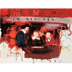 Signed 1991 Rivers Dutch Masters Mixed Media