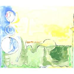 Signed 2006 Frankenthaler Flotilla Serigraph