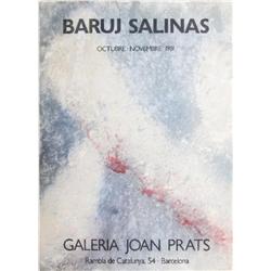 Salinas Galeria Joan Prats 1981 Lithograph
