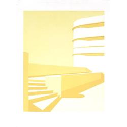 Signed 1972 Meyers Midlands Spa Etching