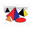 Image 1 : Calder 4 Great Pyramids Serigraph